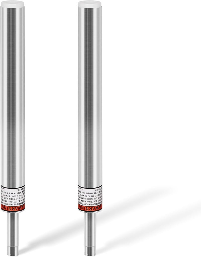 Bzcovac 3/4" Boat Seat Pin Post (2-Pack), Lock-in Style Non-Threaded Pedestal Post for Marine Boat Seat Mounting, Aluminum Extension Pole for Pontoon, Fishing Boat, Bass Boat, and More - Image 1
